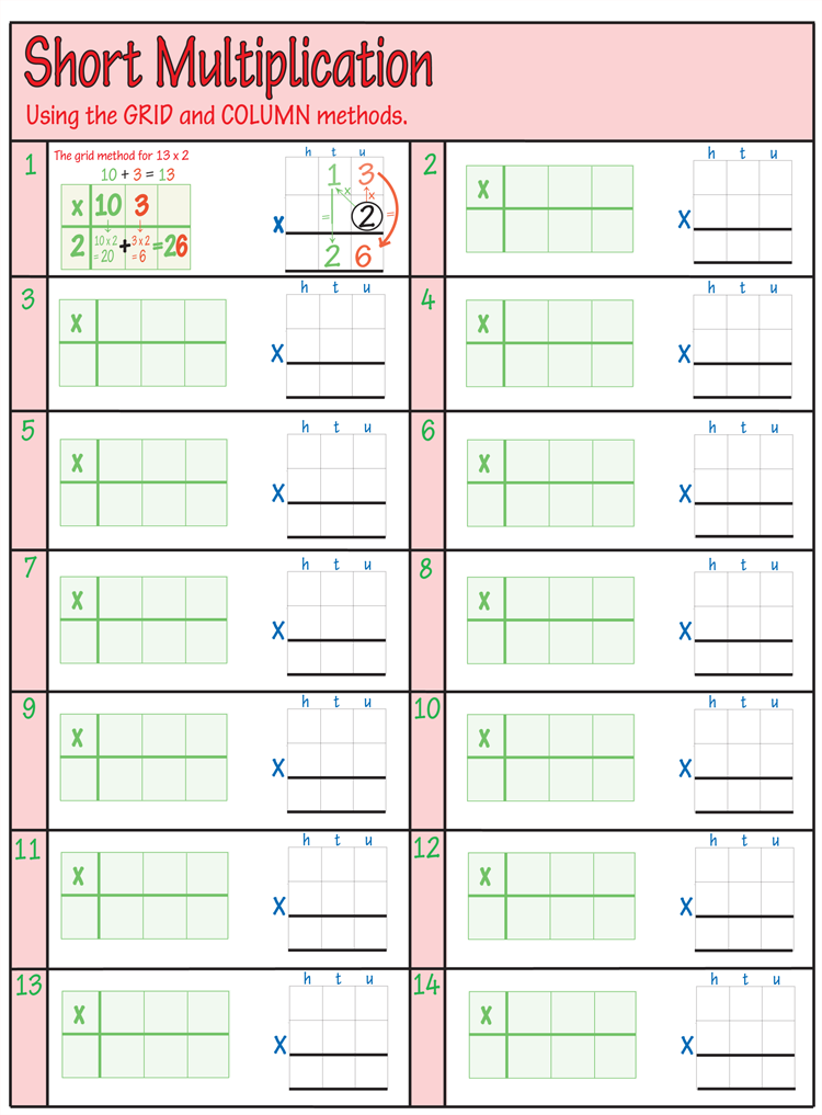 Multiplication Table Worksheets Grade 6 Pdf