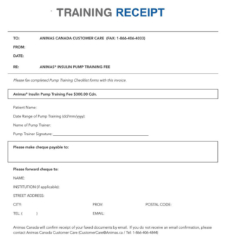9 Free Personal Training Receipt (Bill) Templates