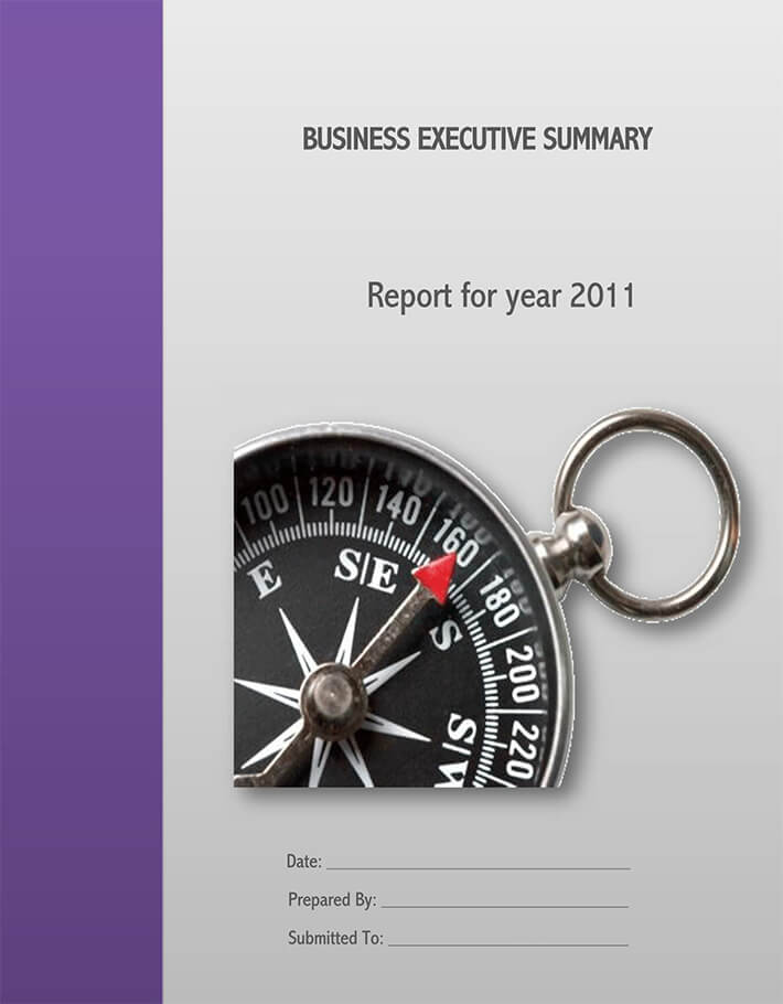 High-Quality Business Report Executive Summary Template for Word Format