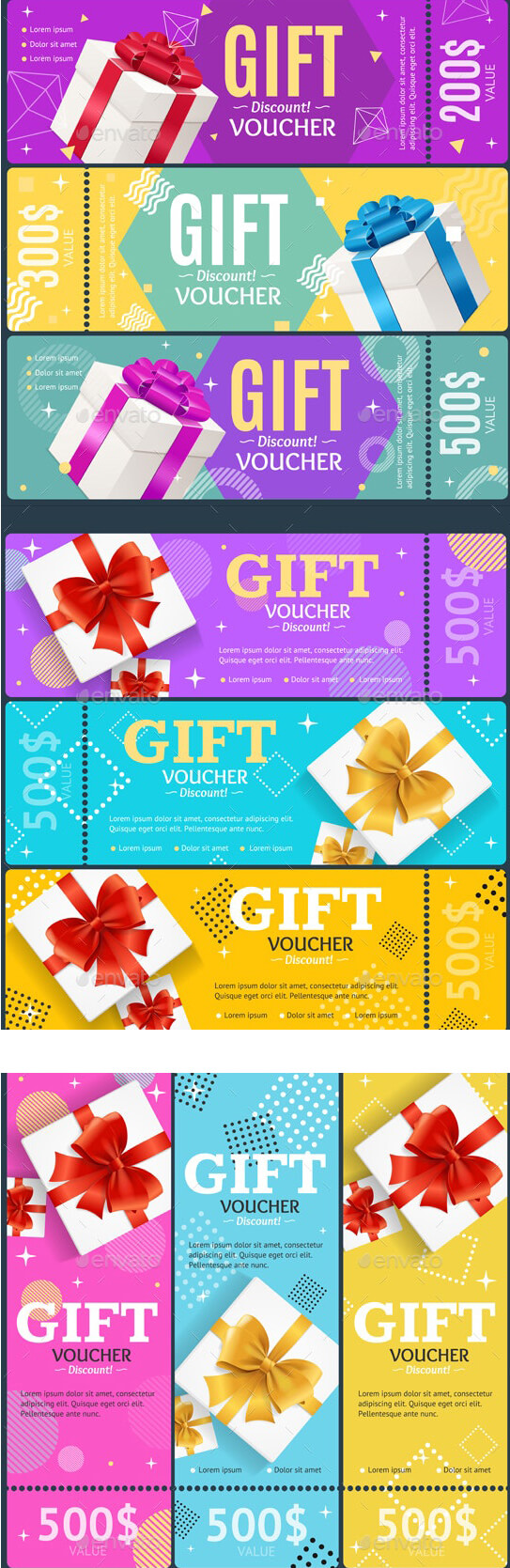 10 Free Gift Coupon Templates For Anything Word PSD AI 