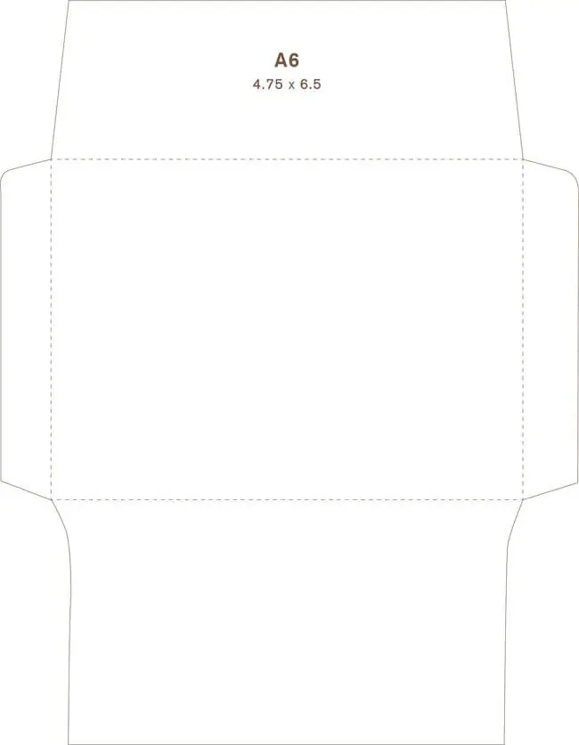 50 free envelope templates in every size pdf word
