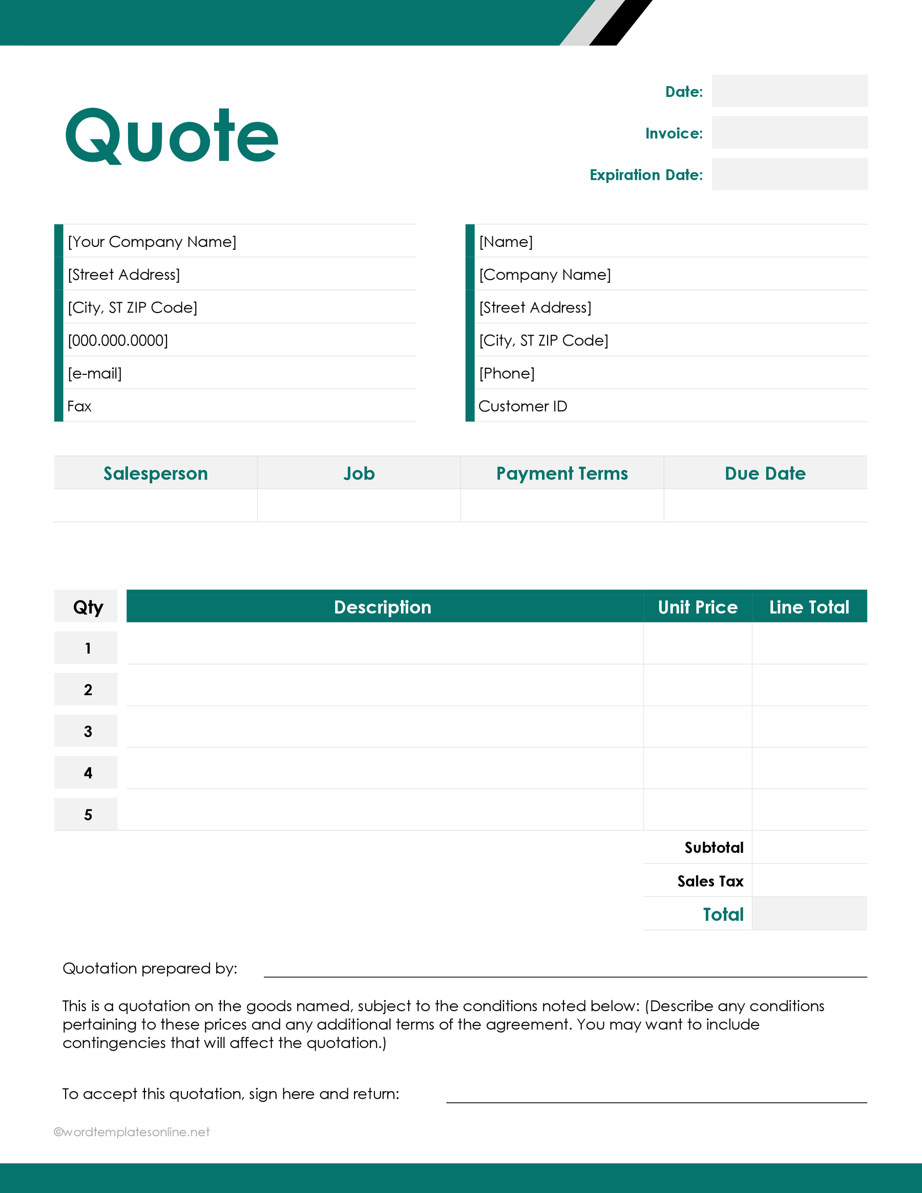 50-free-quote-templates-word-excel-pdf