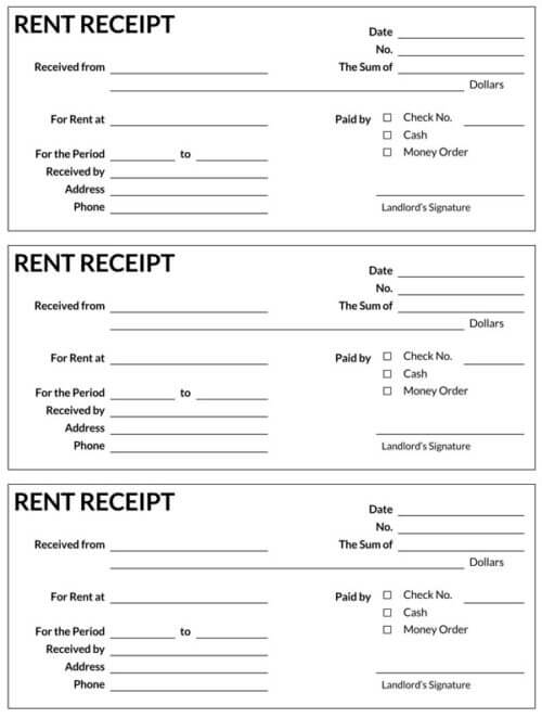 30 Free Payment Receipt Templates (Word | Excel)