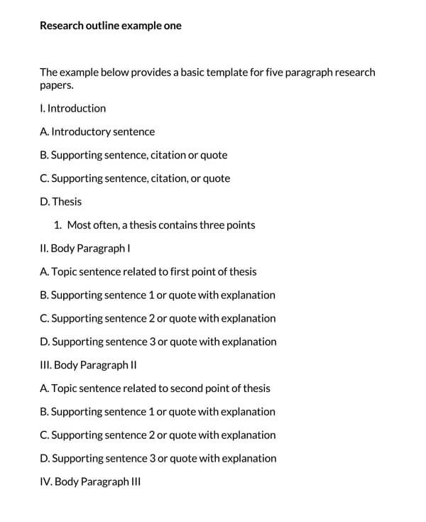 example of research outline pdf