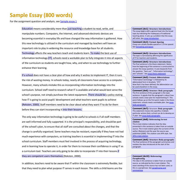 Printable University Descriptive Essay Example as Pdf File
