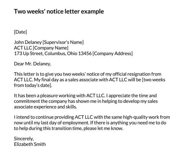 50 Free Resignation Letter Templates Guide With Examples