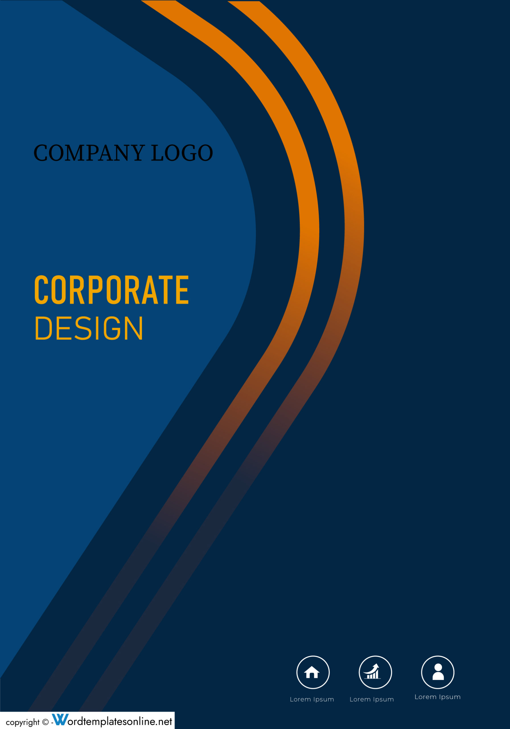 presentation design cover page