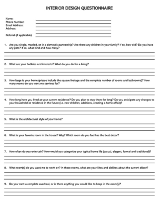 30 Questionnaire Examples, Format Ideas, Templates