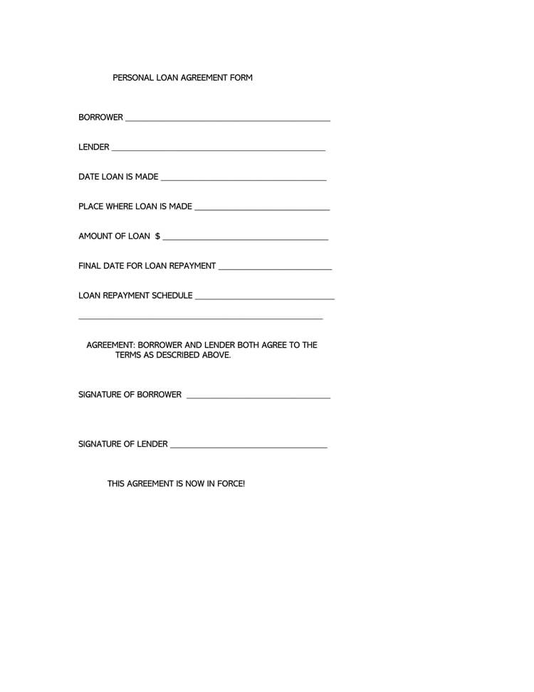 38-free-loan-agreement-templates-forms-word-pdf