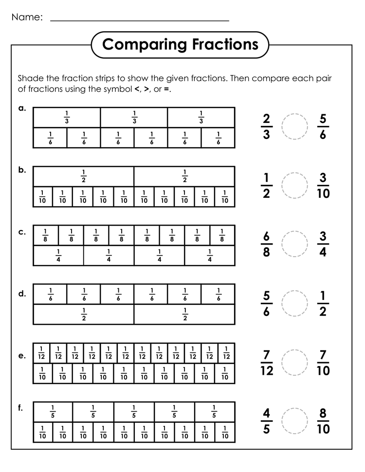 Printable Fraction Worksheets For Practice Grade 3 6 Improper Fraction Into Mixed Number